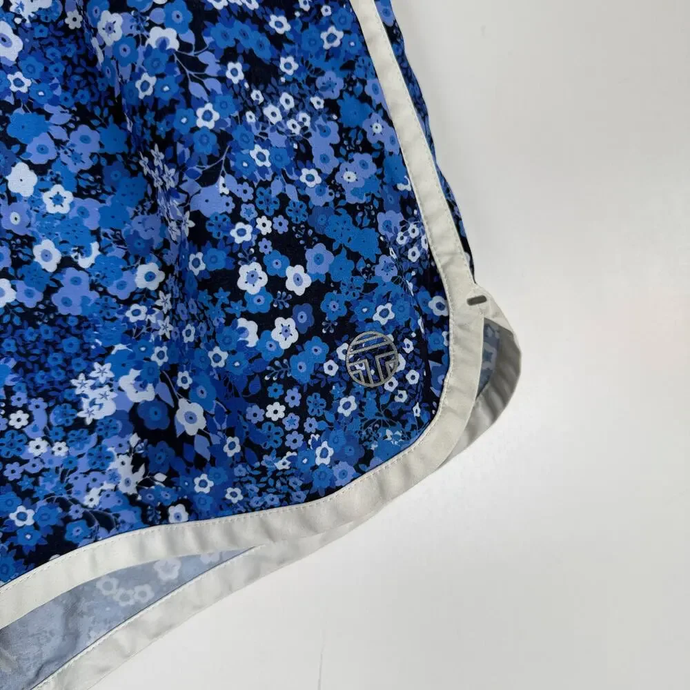 Tory Sport Tory Burch Printed Running Shorts Floral High Rise - M